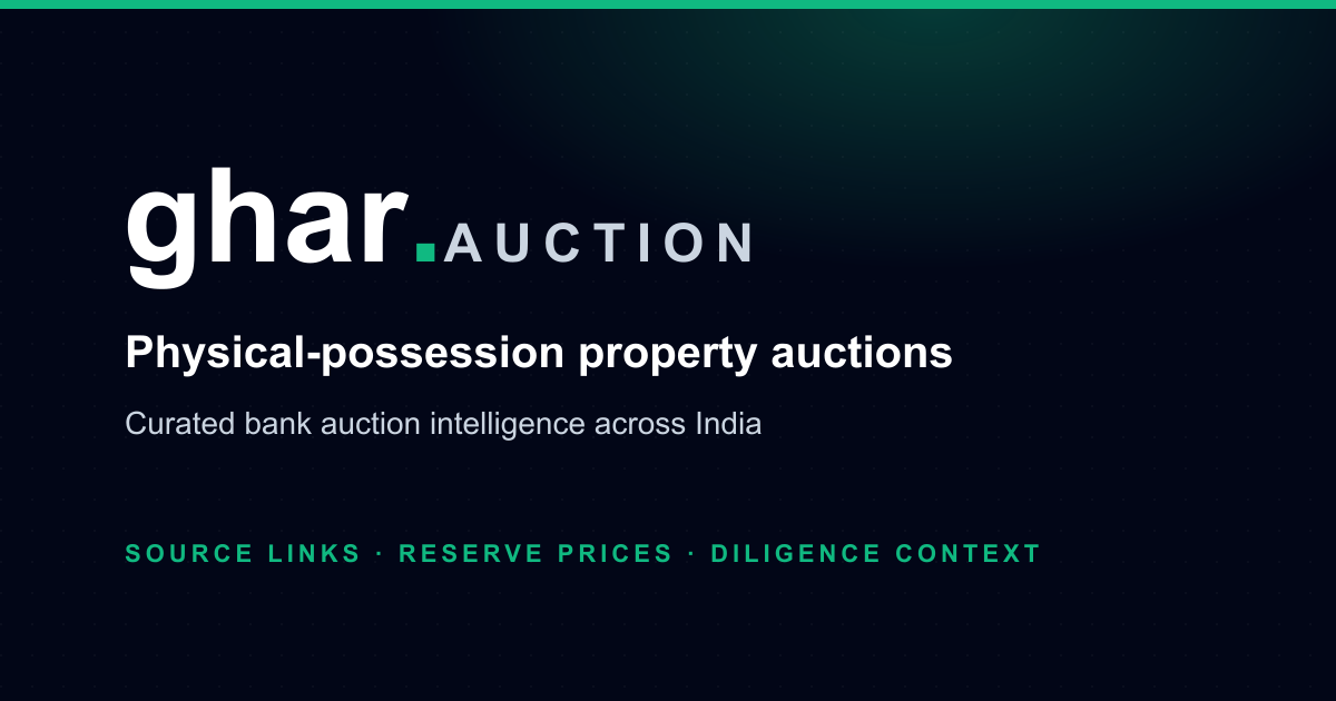 Screenshot of ghar.auction